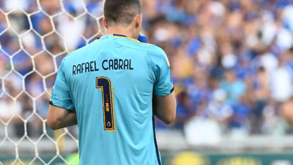 Rafael Cabral na final do Campeonato Mineiro (foto: Leandro Couri/EM D.A Press)