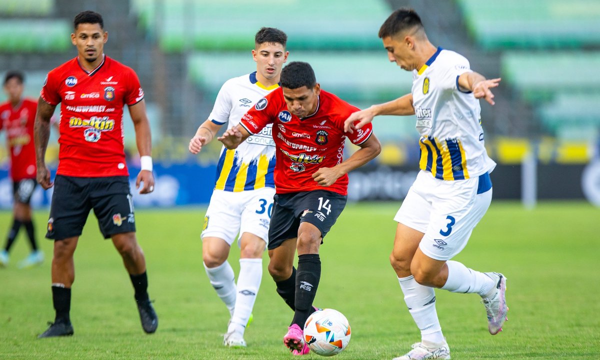 Jogo entre Caracas e Rosario Central (foto: Divulgação/Caracas)