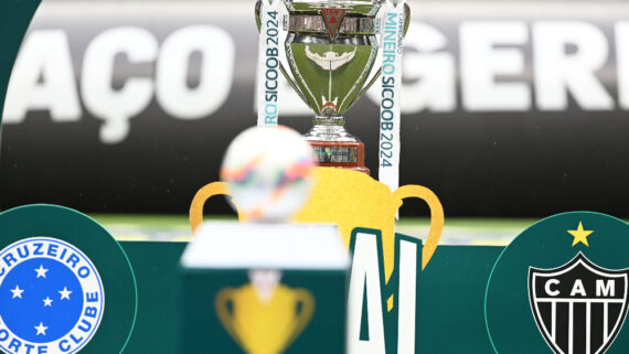 Cruzeiro e Atlético buscam o título do Mineiro neste domingo (foto: Leandro Couri/EM/D.A Press)