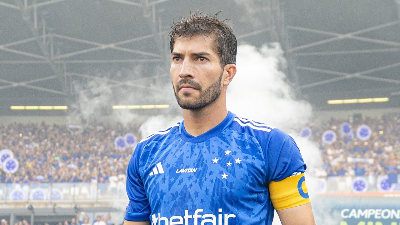 Lucas Silva, volante do Cruzeiro (foto: Staff Images/Cruzeiro)
