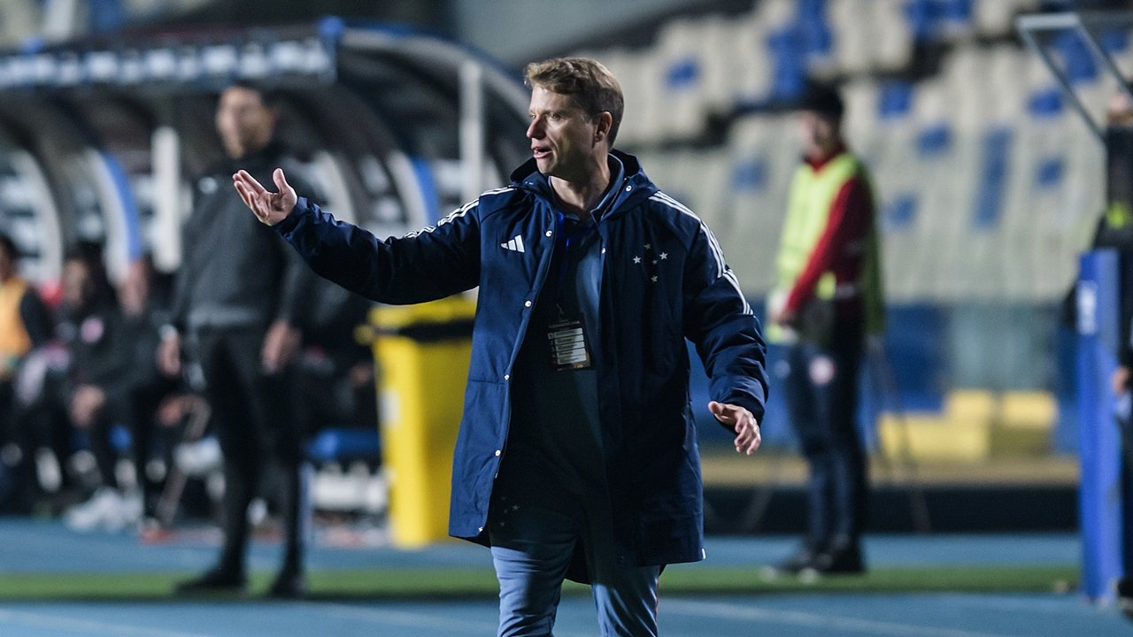Fernando Seabra, técnico do Cruzeiro (foto: Gustavo Aleixo/Cruzeiro)