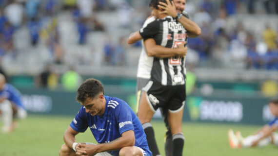 Cruzeiro foi vice para o Atlético no Mineiro (foto: Leandro Couri/EM)