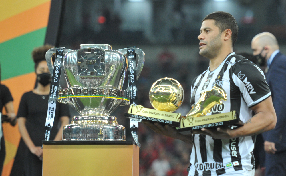 Em 2021, Hulk foi campeão, artilheiro e melhor jogador da Copa do Brasil pelo Atlético - (foto: Ramon Lisboa/EM/D.A Press)