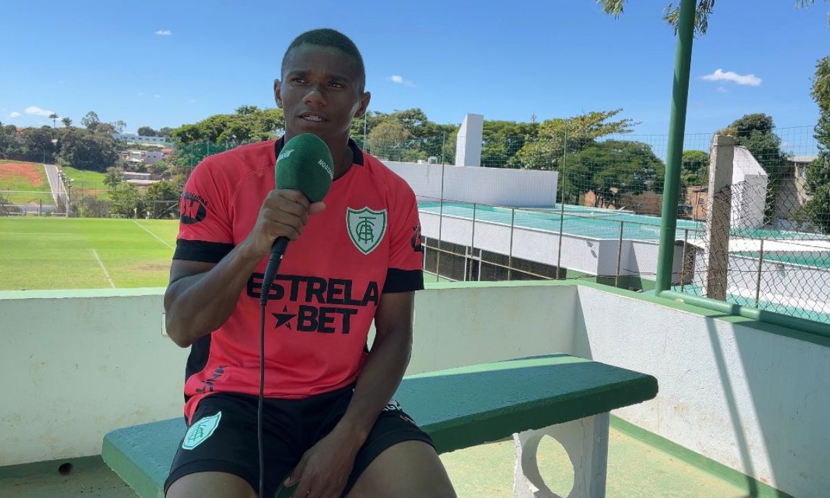 Juninho, capitão do América, em entrevista ao No Ataque (foto: Izabela Baeta/No Ataque)