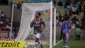 Lima marcou os gols do Fluminense no empate com o Fortaleza - Crédito: 