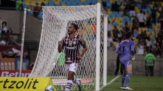 Lima marcou os gols do Fluminense no empate com o Fortaleza (foto: MARCELO GONÇALVES / FLUMINENSE FC)