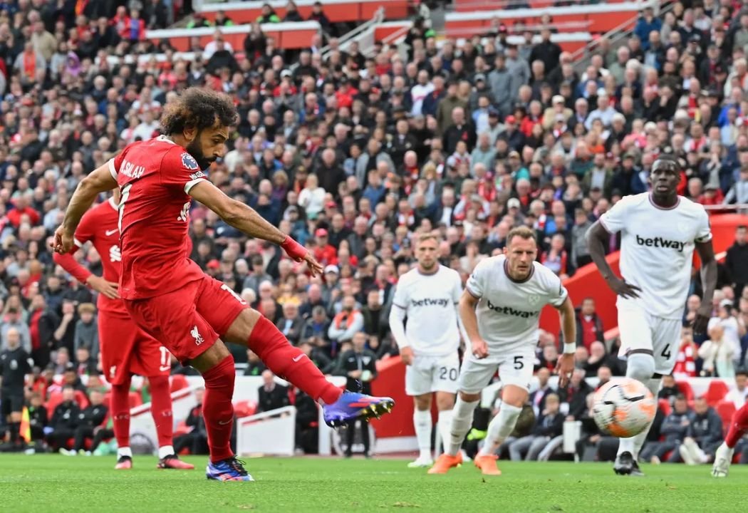 Liverpool e West Ham na Premier League (foto: Divulgação/Premier League)