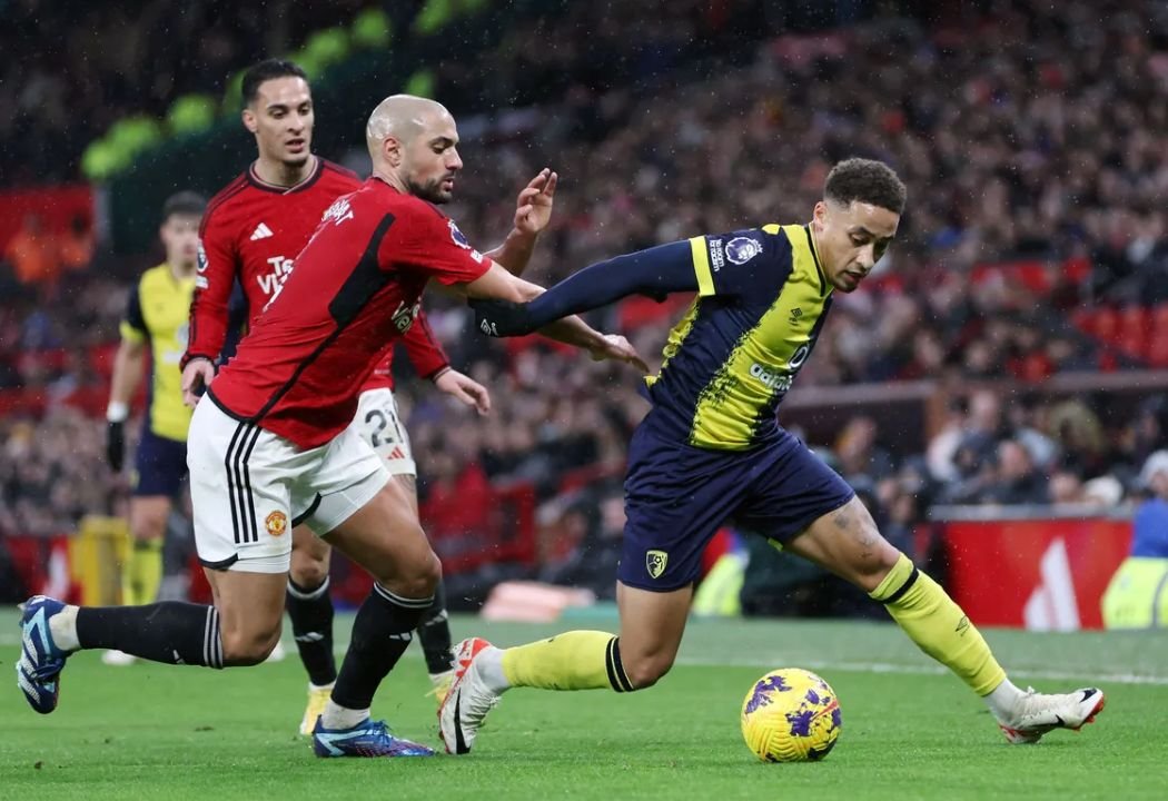 Manchester United e Bournemouth na Premier League (foto: Divulgação/Premier League)