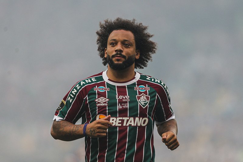 Marcelo pelo Fluminense (foto: LUCAS MERÇON / FLUMINENSE F.C.)