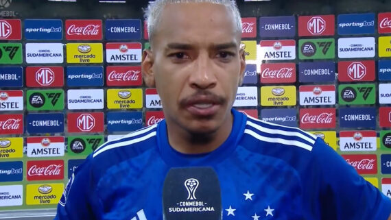 Matheus Pereira, meia-atacante do Cruzeiro (foto: Reprodução/OneFootball)