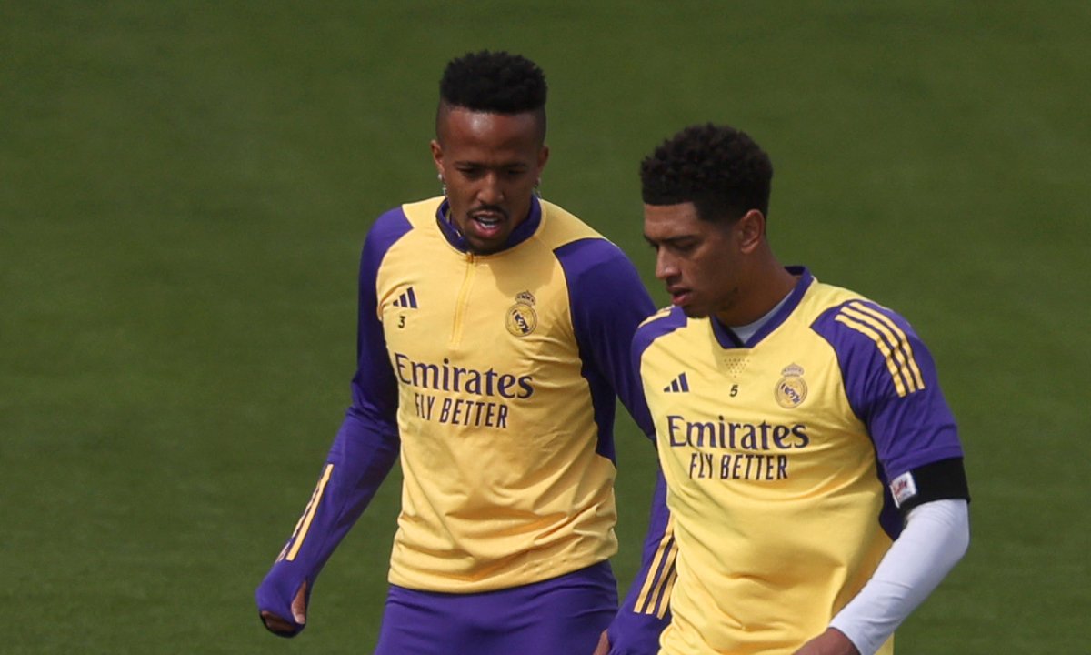 Éder Militão, zagueiro do Real Madrid (foto: AFP)