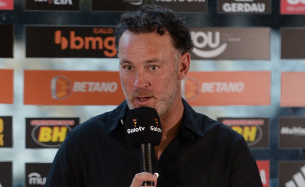 Gabriel Milito, técnico do Atlético (foto: Túlio Santos/EM/D.A Press)
