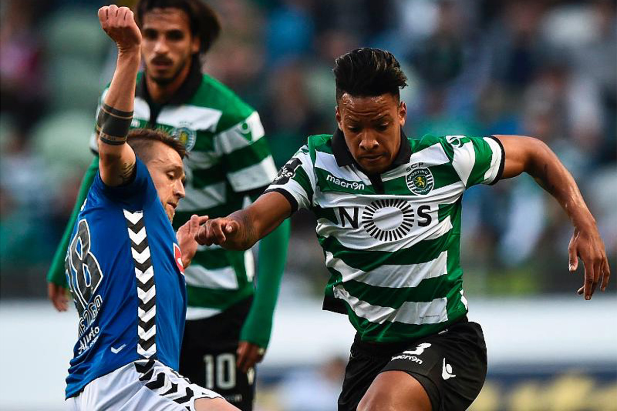 Matheus Pereira no Sporting - (foto: AFP/PATRICIA DE MELO MOREIRA)
