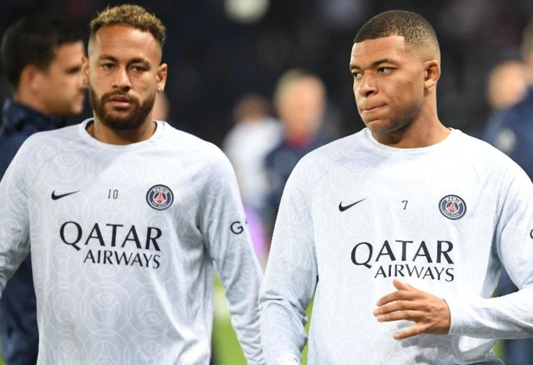 Neymar e Mbappé no PSG (foto: Bertrand GUAY / AFP)