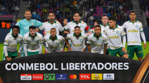 Time do Palmeiras que enfrentou Independiente del Valle na Copa Libertadores - Crédito: 