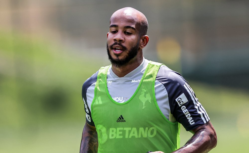 Patrick, meio-campista do Atlético (foto: Pedro Souza/Atlético)