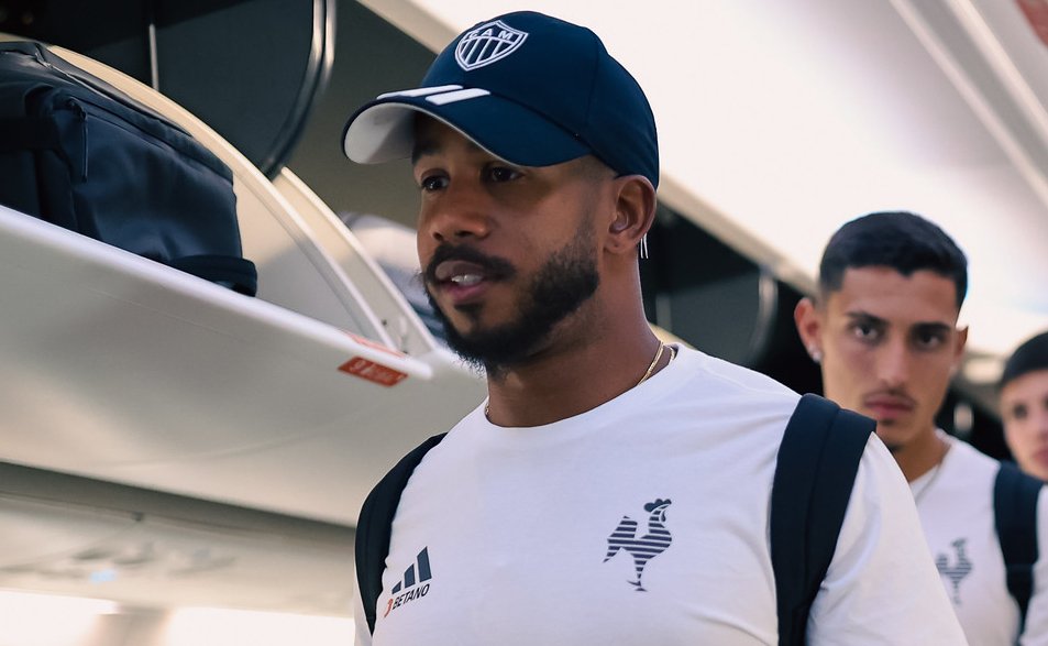 Patrick, meio-campista do Atlético, pode deixar o Galo para defender o Santos (foto: Pedro Souza/Atlético)