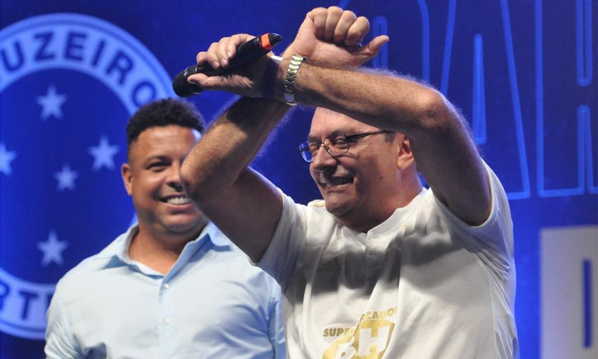 Pedrinho comprou SAF do Cruzeiro das mãos de Ronaldo (foto: Gladyston Rodrigues/EM D.A Press)