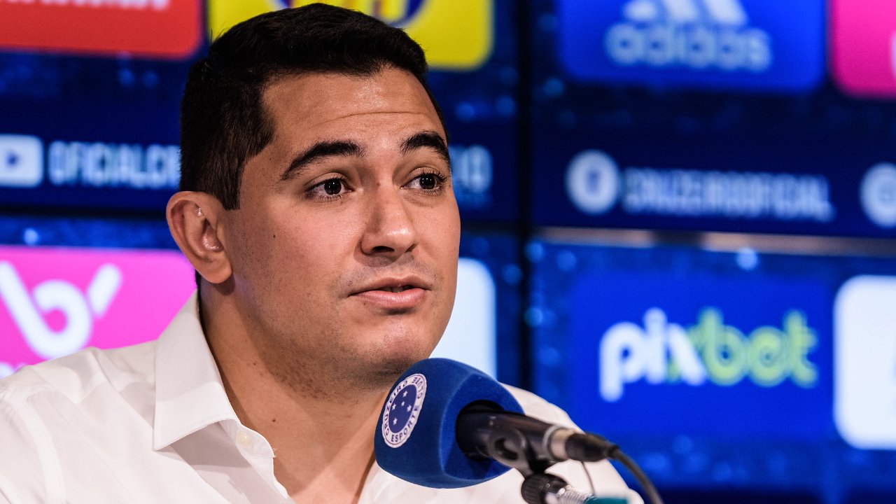 Pedro Martins estava no Cruzeiro desde o início de 2022 (foto: Gustavo Aleixo/Cruzeiro)