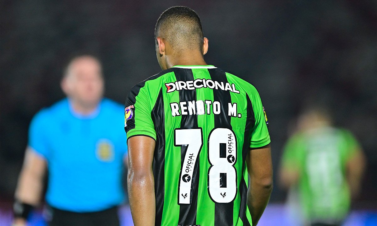 Renato Marques, atacante do América (foto: Mourão Panda/América)