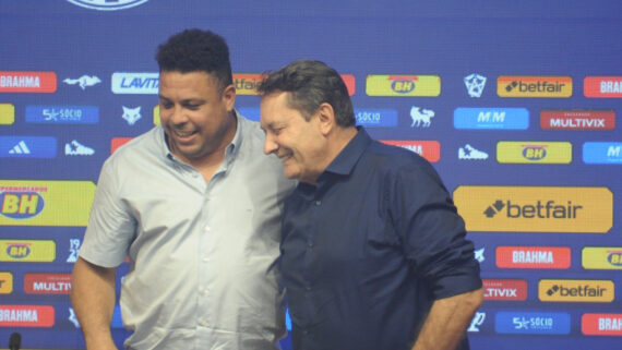 Ronaldo e Pedrinho (foto: Alexandre Guzanshe/EM/D.A.Press)