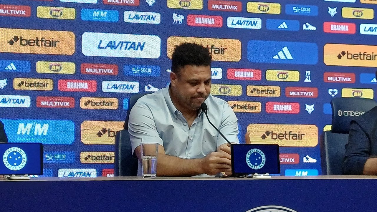 Ronaldo se despede do Cruzeiro (foto: João Victor Pena/No Ataque)