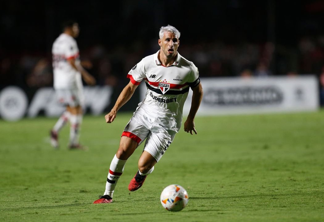 São Paulo na Libertadores (foto: Rubens Chiri e Paulo Pinto/Saopaulofc)