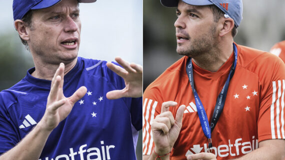 Fernando Seabra substituiu Nicolás Larcamón no comando técnico do Cruzeiro (foto: Gustavo Aleixo/Cruzeiro)