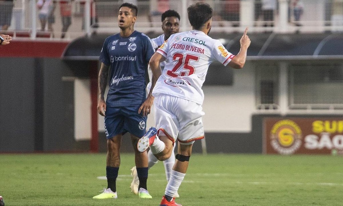 Pedro Oliveira fez o gol da vitória do Tombense sobre o São José-RS (foto: Victor Souza/Tombense)
