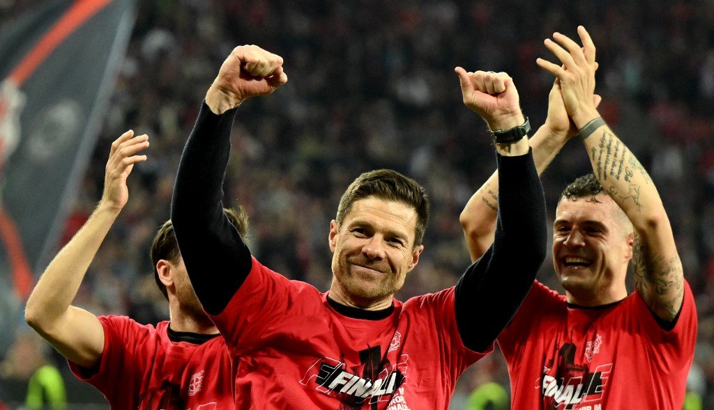 Bayer Leverskusen já se consagrou campeão alemão de 2024 (foto: Ina Fassbender/AFP)
