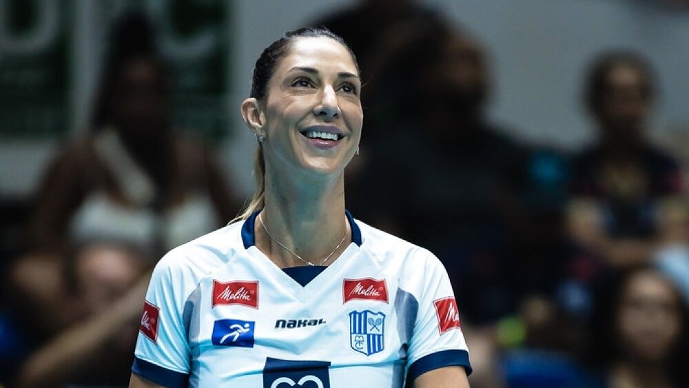 Carol Gattaz deixou o Minas após a conquista de mais uma Superliga Feminina (foto: Hedgard Moraes/Minas Tênis Clube/Divulgação)
