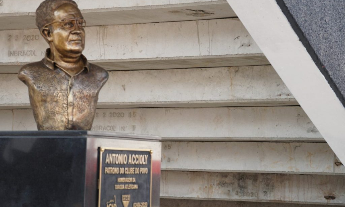 Antônio Accioly foi o primeiro presidente do Atlético-GO - (foto: Divulgação/Atlético-GO)