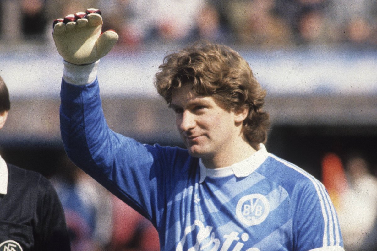 Eike Immel, ex-goleiro de Borussia Dortmund e Manchester City (foto: Divulgação / Borussia Dortmund)