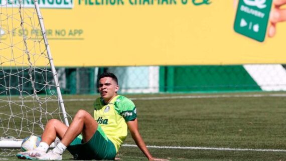 Bruno Rodrigues, atacante do Palmeiras (foto: Cesar Greco/Palmeiras)