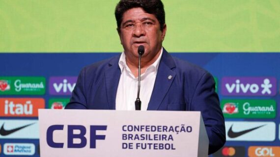 Ednaldo Rodrigues, presidente da CBF (foto: Rafael Ribeiro / CBF)