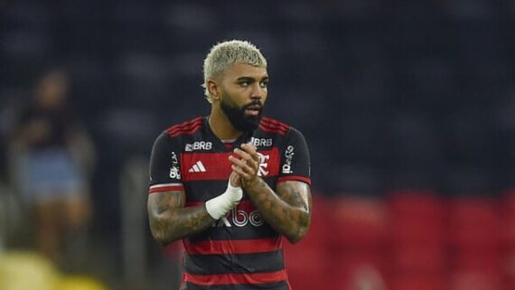 Gabigol, atacante do Flamengo (foto: Foto: Marcelo Cortes/CRF)