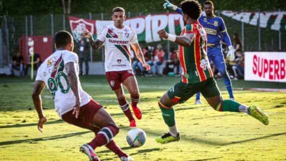 Fluminense e Sampaio Corrêa na terceira fase da Copa do Brasil (foto: MARCELO GONCALVES/FLUMINENSE FC)