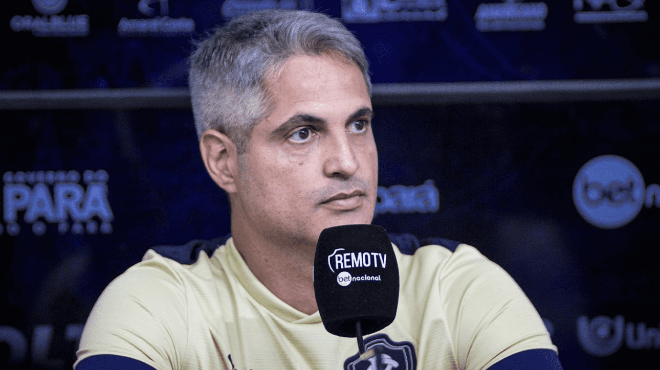 Rodrigo Santana, técnico do Remo e ex-técnico do Atlético (foto: Samara Miranda/ASCOM Remo)