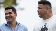 Pedro Martins e Ronaldo, ex-diretores do Cruzeiro (foto: Gustavo Aleixo/Cruzeiro)