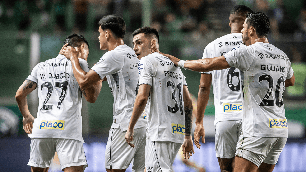 Jogadores do Santos (foto: Raul Baretta/Santos FC)