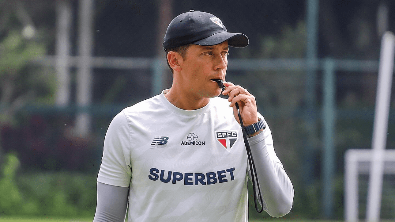 Thiago Carpini, atual treinador do Vitória (foto: Divulgação/São Paulo)