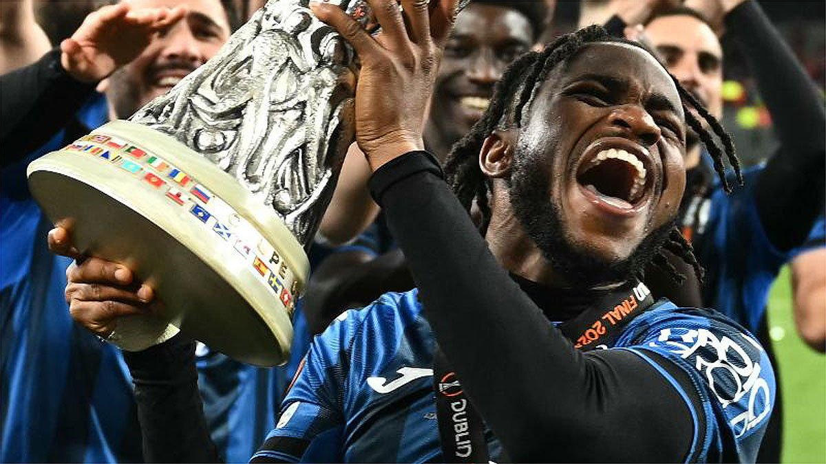 Ademola Lookman, atacante da Atalanta (foto: Ben Stansall/AFP)