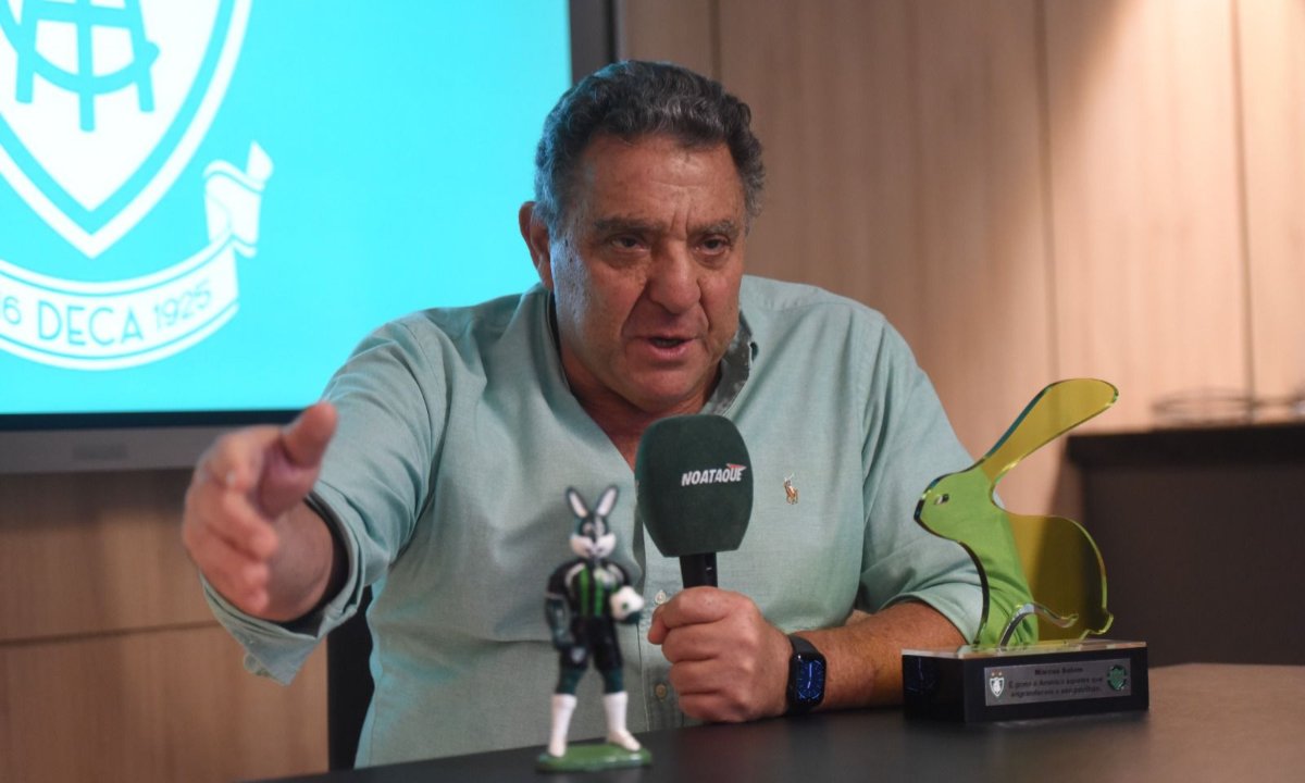 Salum em entrevista ao No Ataque (foto: Gladyston Rodrigues/EM DA Press)