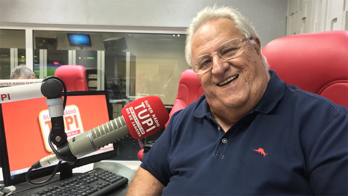 Washington Rodrigues, o Apolinho, tinha 87 anos (foto: Érika Corrêa/Super Rádio Tupi))