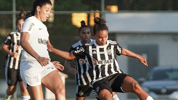 Atlético perdeu para o Corinthians na oitava rodada do Brasileirão Feminino (foto: Divulgação/X/@GaloFFeminino)