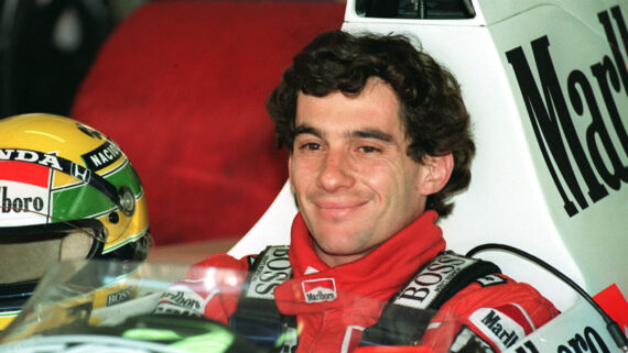 Ayrton Senna, maior nome da história do automobilismo brasileiro (foto: AFP)