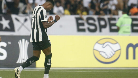 Botafogo venceu a LDU por 2 a 1 (foto: Vitor Silva/Botafogo)