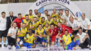 Atual campeão sul-americano, Brasil busca o hexa da Copa do Mundo de Futsal (foto: Reprodução/Fifa)