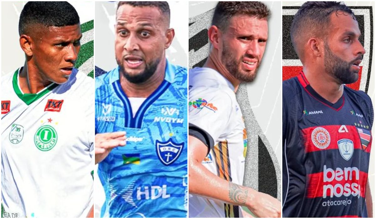 Independente, Oratório, Santos e Trem: semifinalistas, clubes foram excluídos do Campeonato Amapaense (foto: Divulgação/FAF (4))