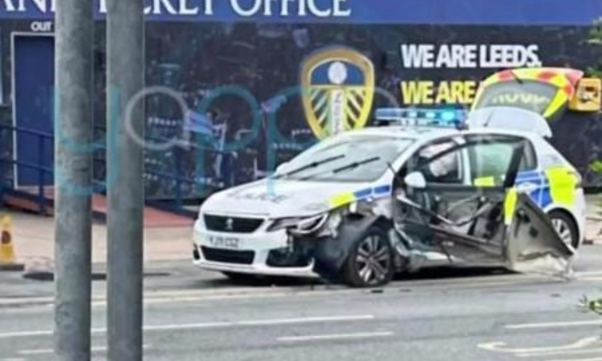 Viatura policial (foto: Reprodução/Twitter)